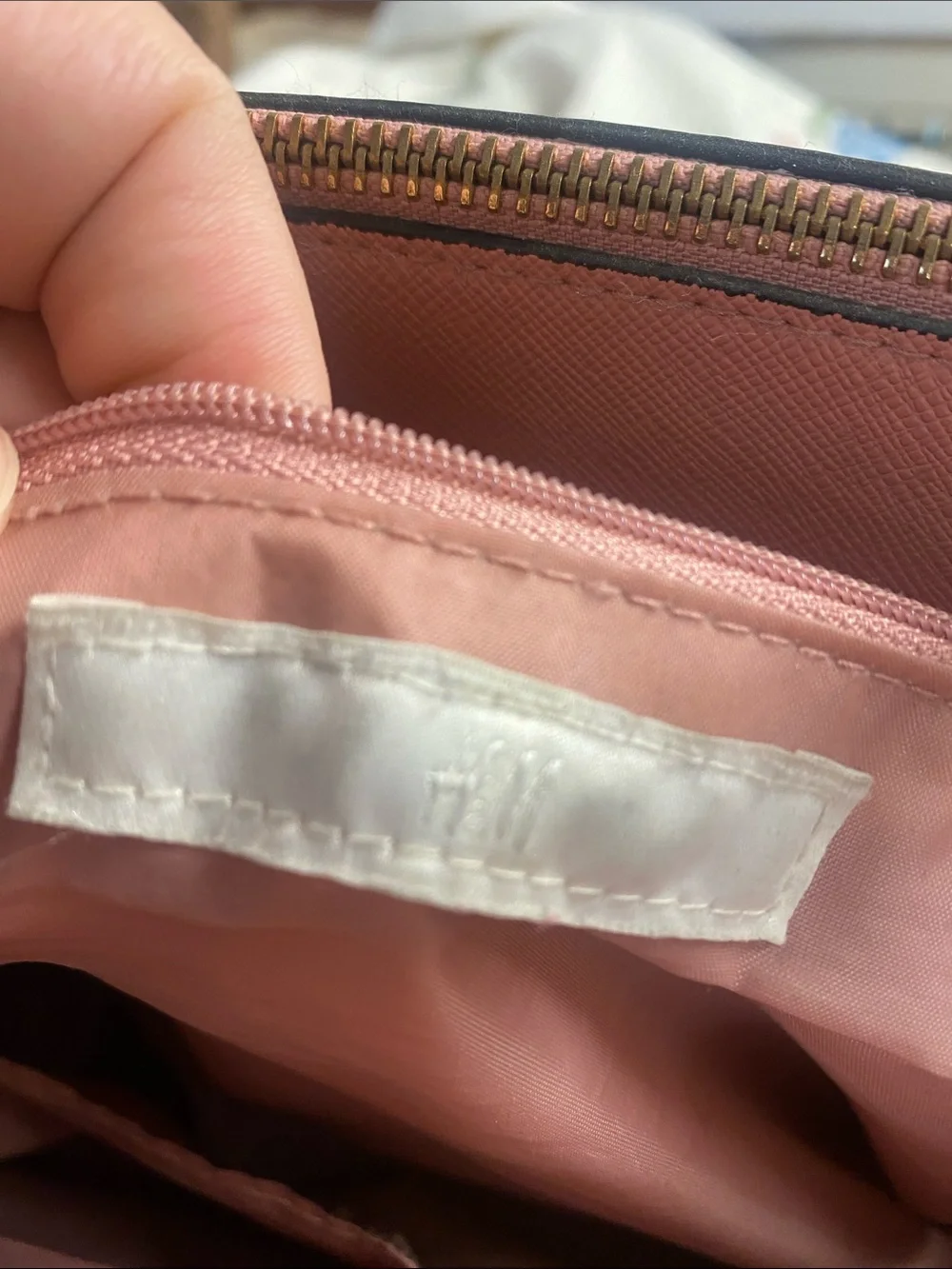 H&M stiff faux